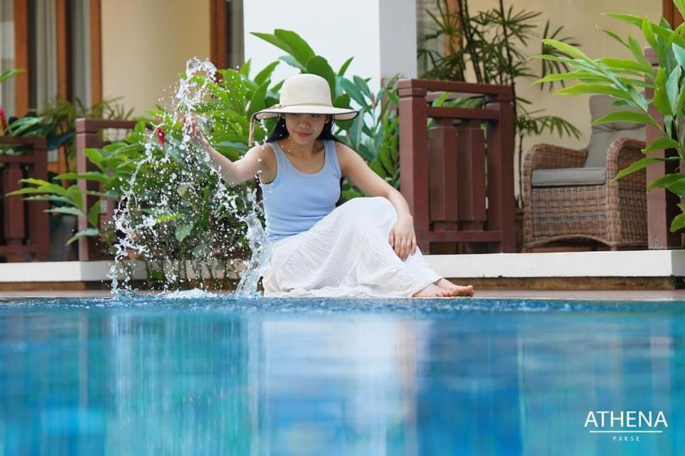 Athena Hotel Pakse Exterior photo
